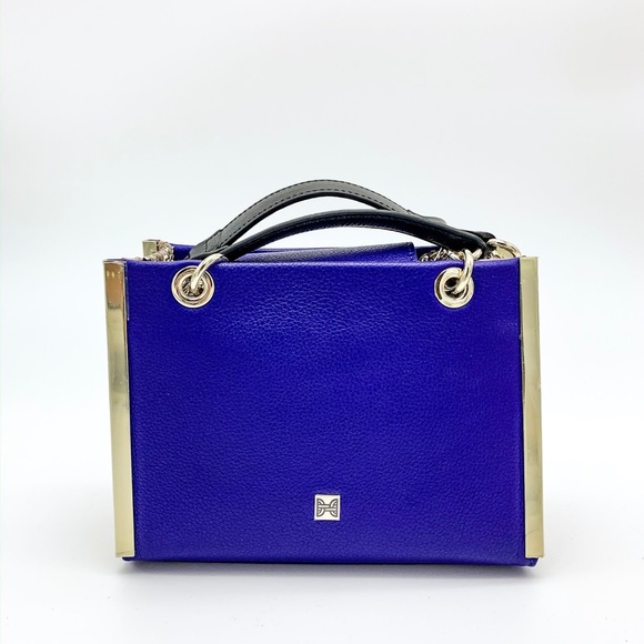 NWOT HEIRLOOM Leather & Python Snake Skin Satchel - Picture 4 of 6